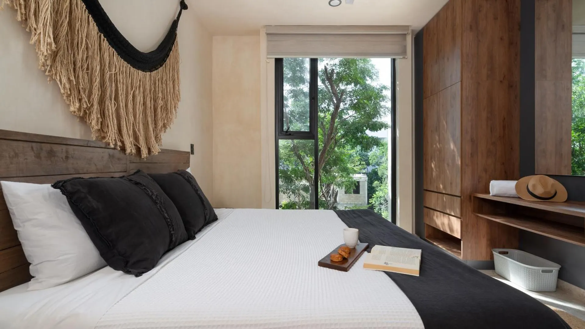 Boho Vibes, Private Pool, Near Aldea Zama Cafes Apartment Tulum Mexico