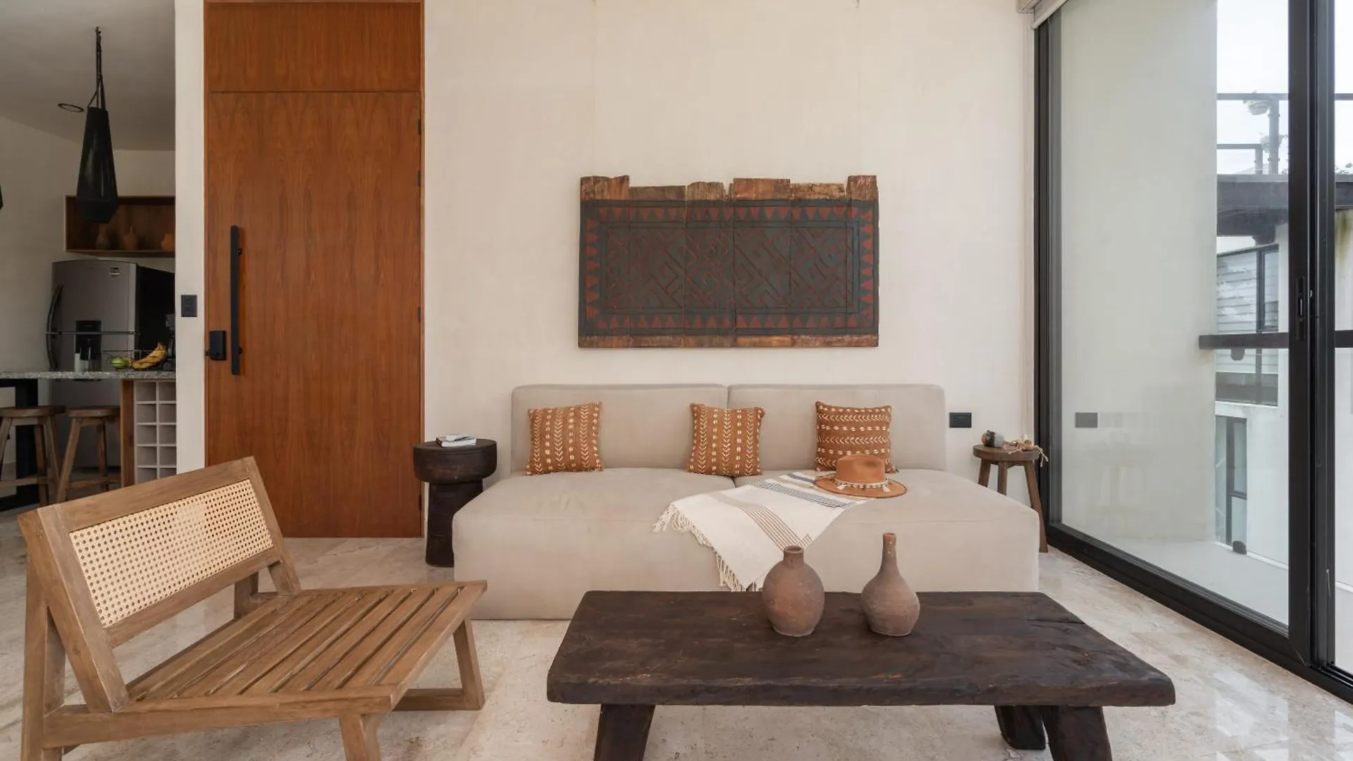 Boho Vibes, Private Pool, Near Aldea Zama Cafes Apartment Tulum Mexico