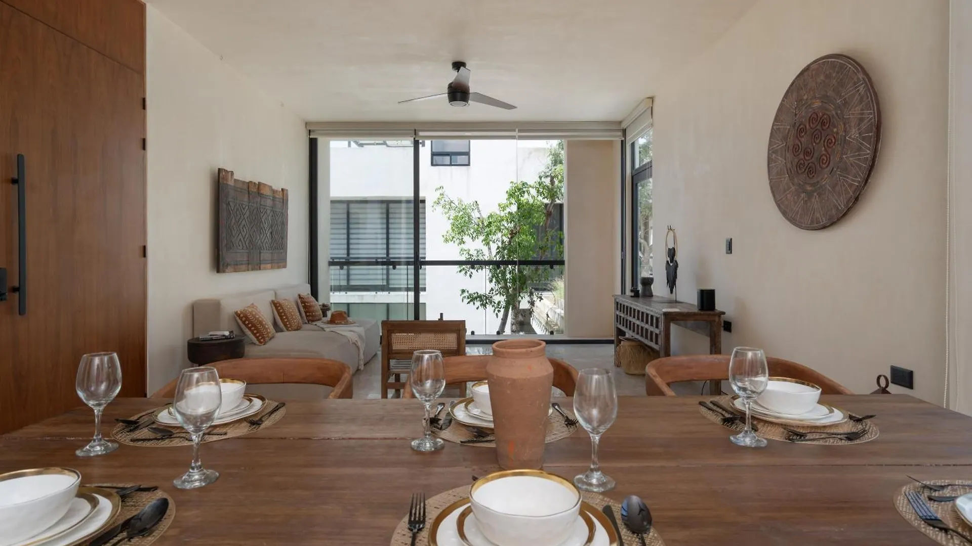 Boho Vibes, Private Pool, Near Aldea Zama Cafes Apartment Tulum