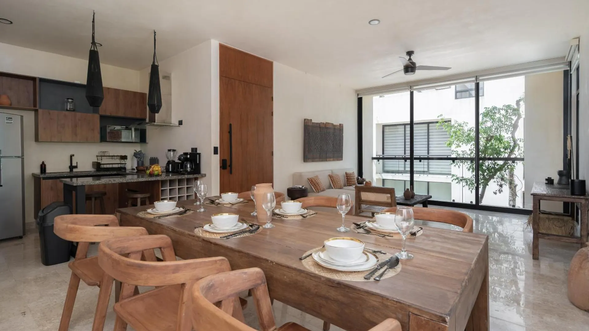 Boho Vibes, Private Pool, Near Aldea Zama Cafes Apartment Tulum