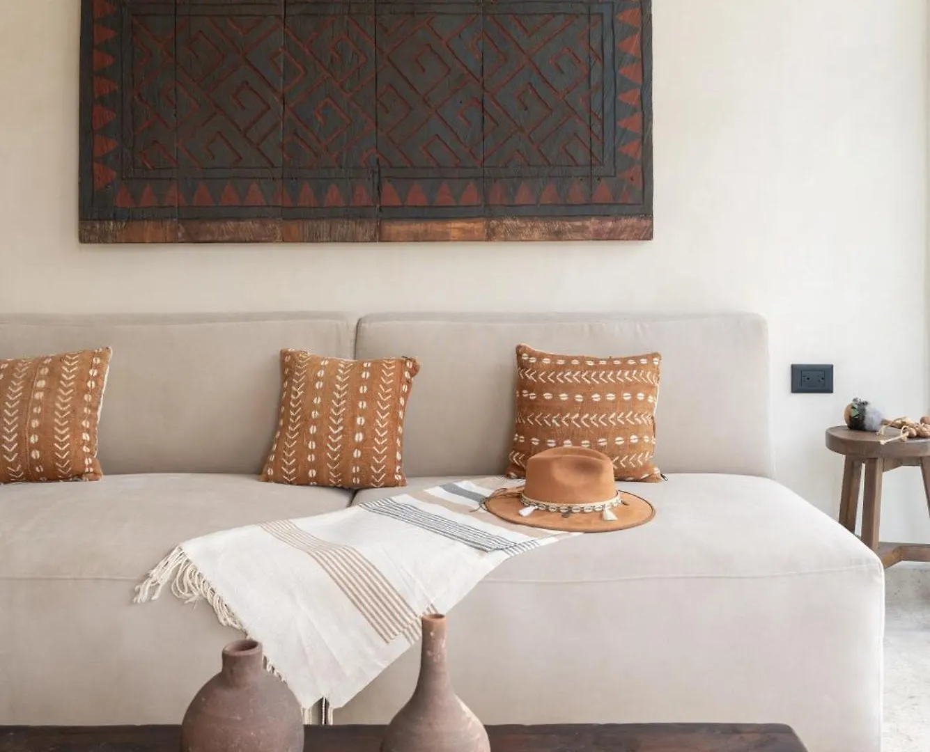Boho Vibes, Private Pool, Near Aldea Zama Cafes Apartment Tulum Mexico