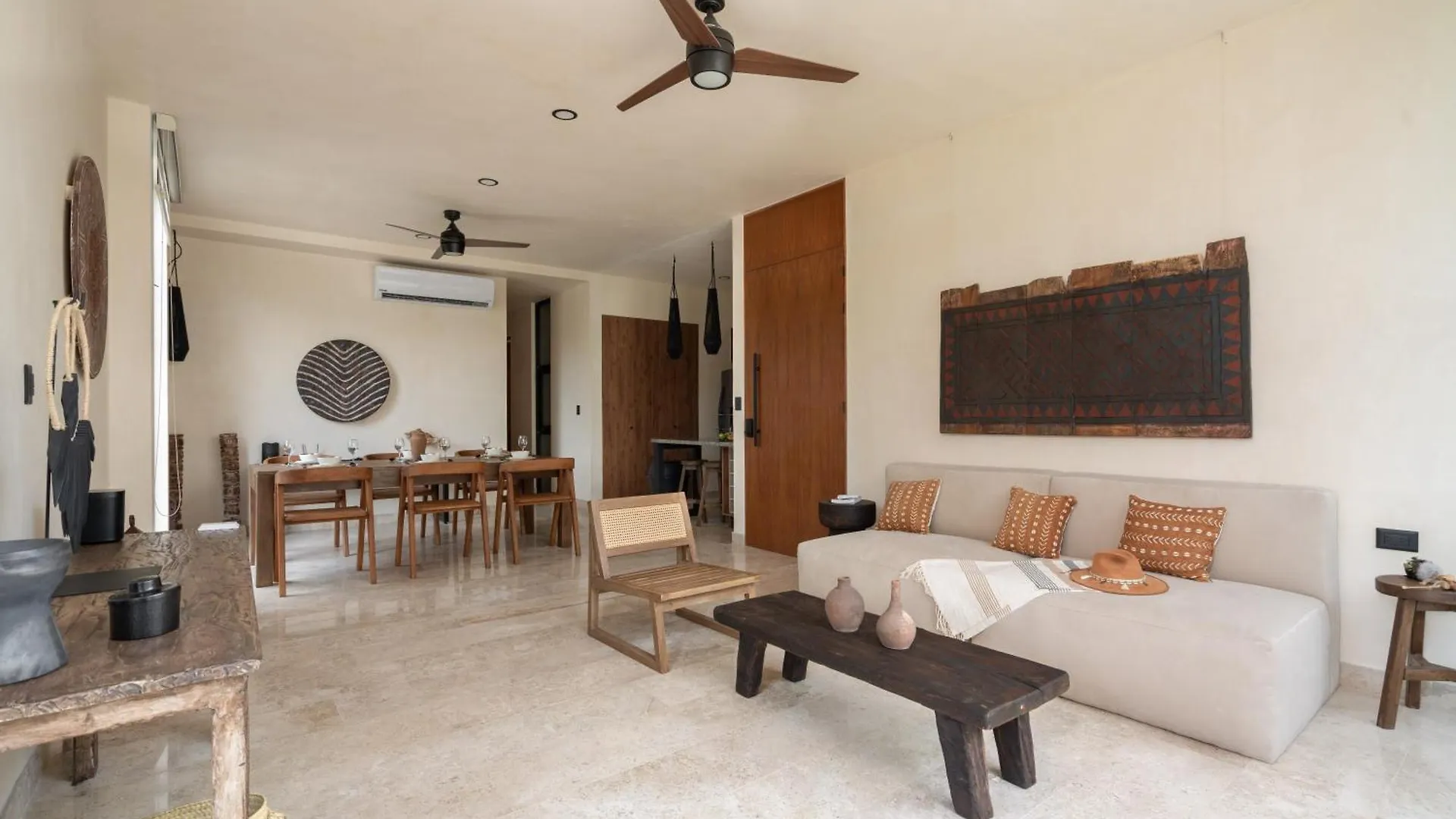 Boho Vibes, Private Pool, Near Aldea Zama Cafes Apartment Tulum